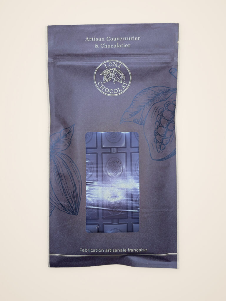 Chocolat Noir 64% Praliné Noisette – Lona Chocolat
