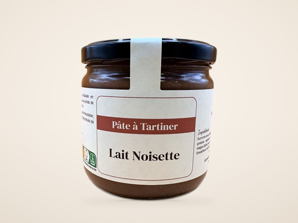 Pâte à tartiner Lait Noisette 380 g – Lona Chocolat